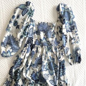 Floral Puff Sleeve Dress